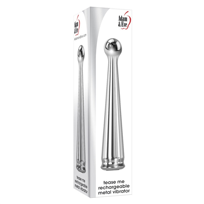 Tease Me Rechargeable Metal Vibrator