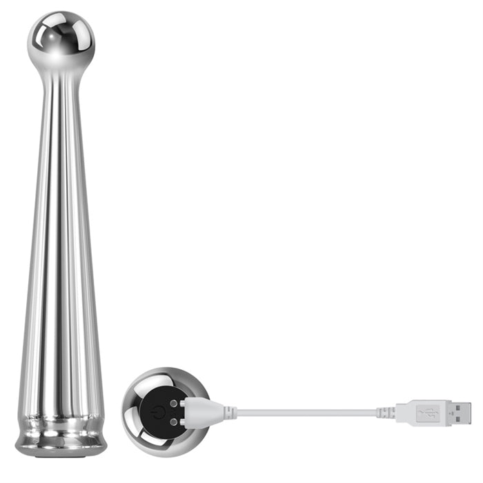 Tease Me Rechargeable Metal Vibrator
