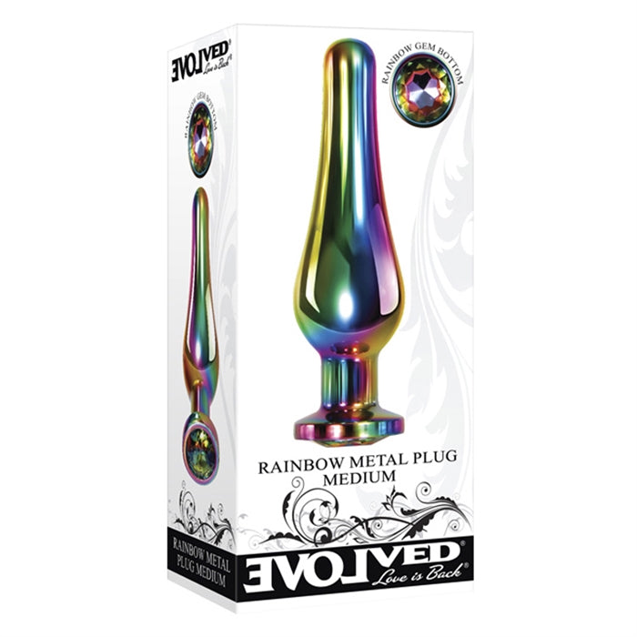 Rainbow Metal Plug - Medium