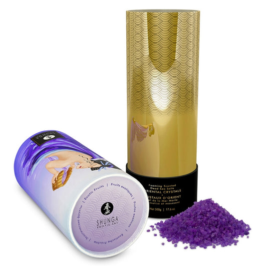 Shunga Crystals bath salts - Exotic Fruits 500g