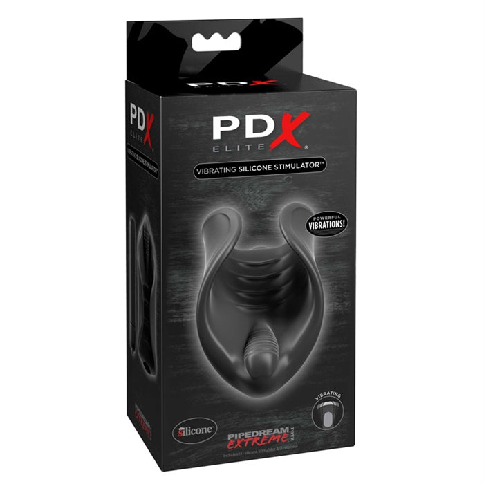 PDX ELITE VIBRATING SILICONE STIMULATOR