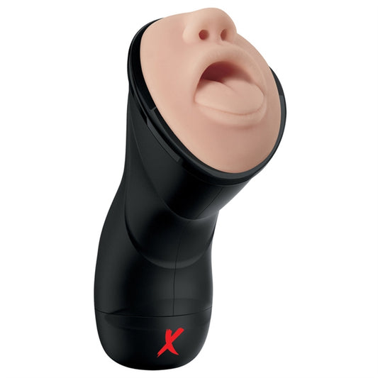 PDX ELITE DEEP THROAT VIBRATING STROKER