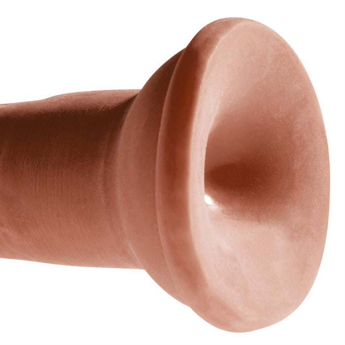 King Cock 8" Triple Density Cock - Brown