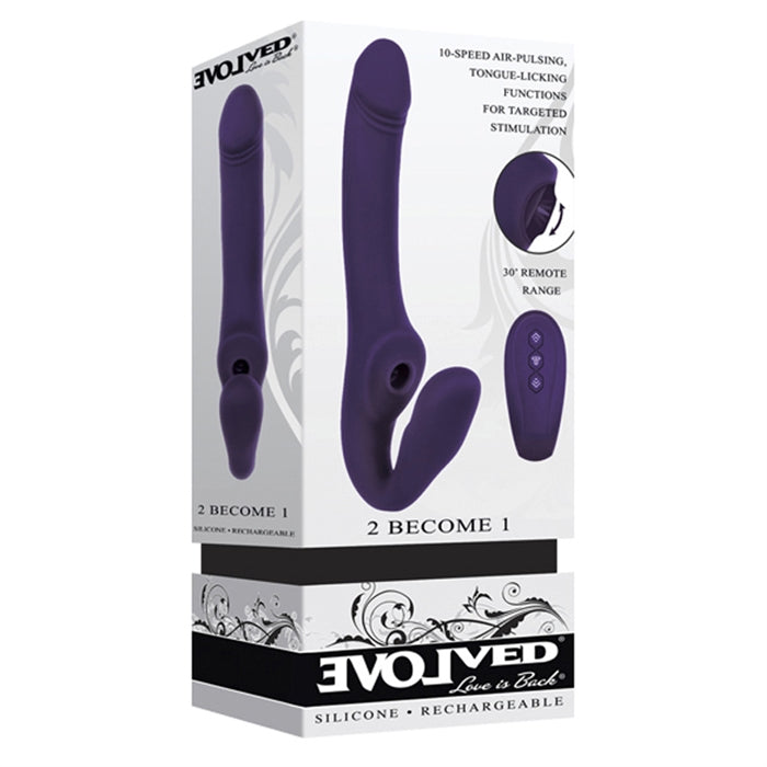 2 Become 1 - Silicone Rechargeable