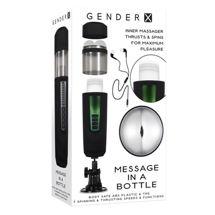 Message in a Bottle - Rechargeable Stroker