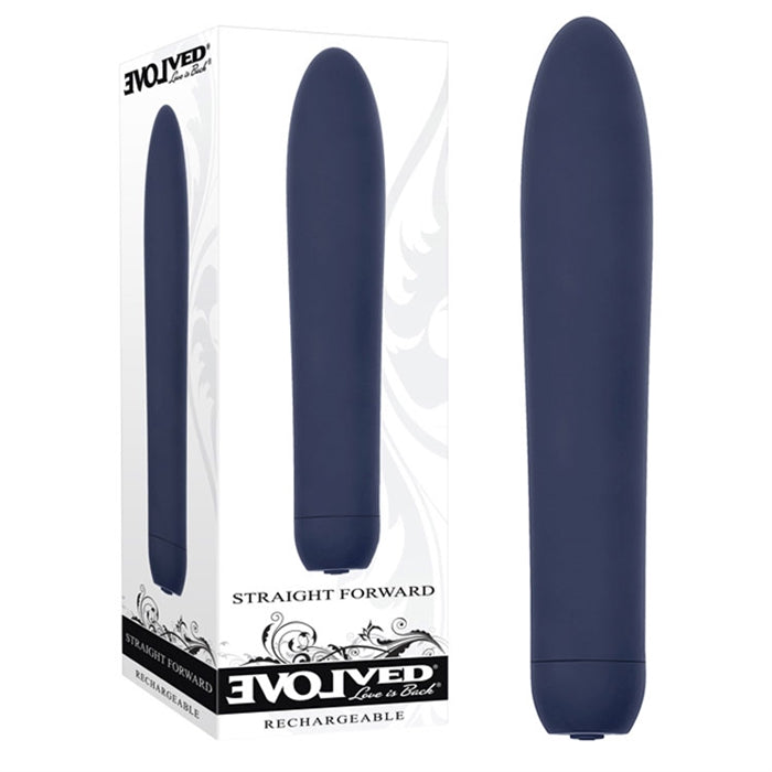 Straight Forward - Silicone Rechargeable