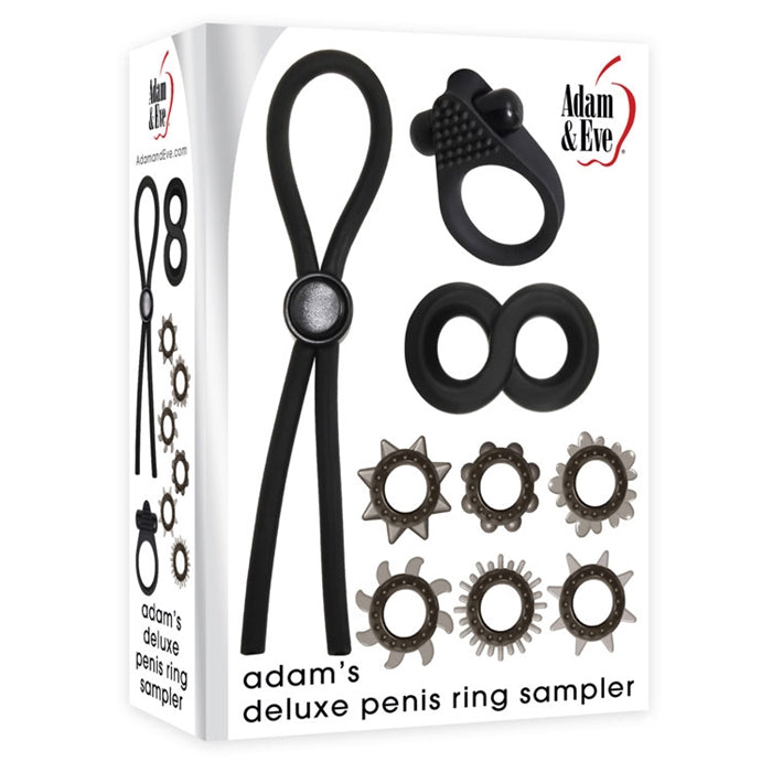 Kit Adam's Deluxe Penis Ring Sampler