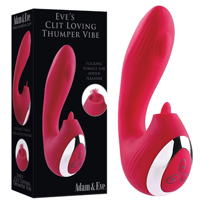 Eve's Clit Loving Thumper Vibe - Silicone