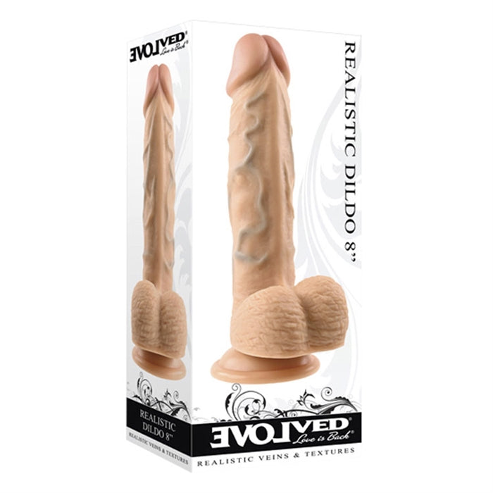Realistic Dildo 8" Light