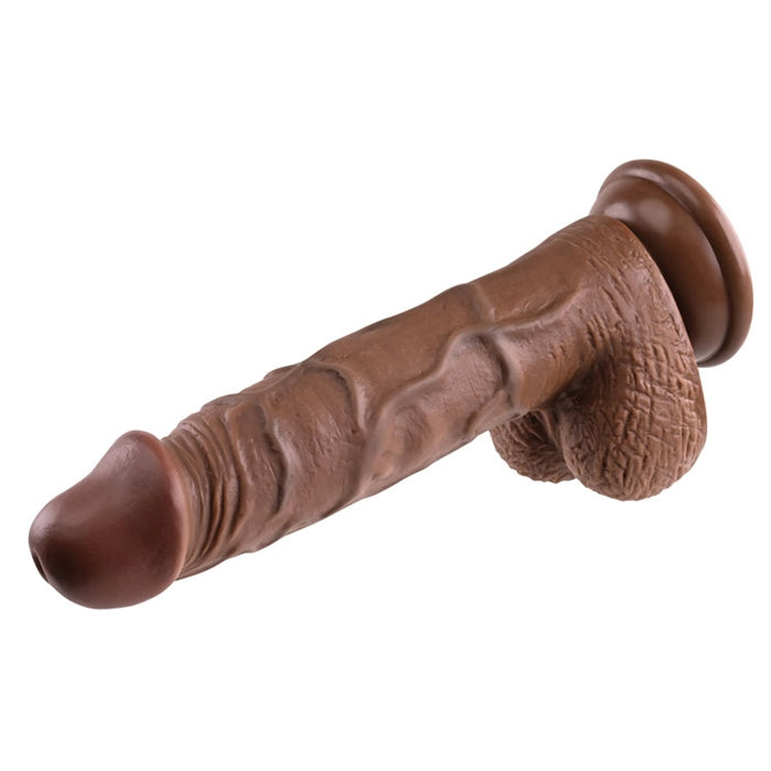 Realistic Dildo 8" Dark