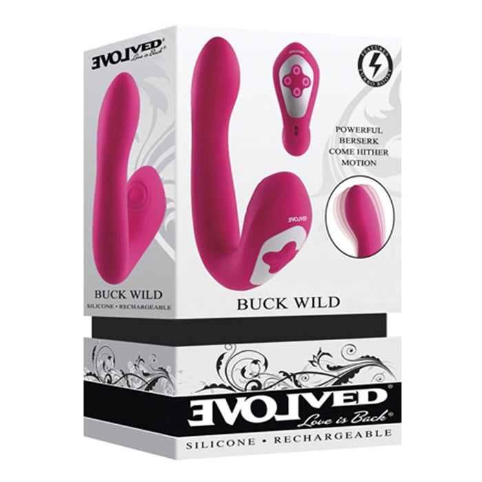Buck Wild - Pink - Silicone Rechargeable
