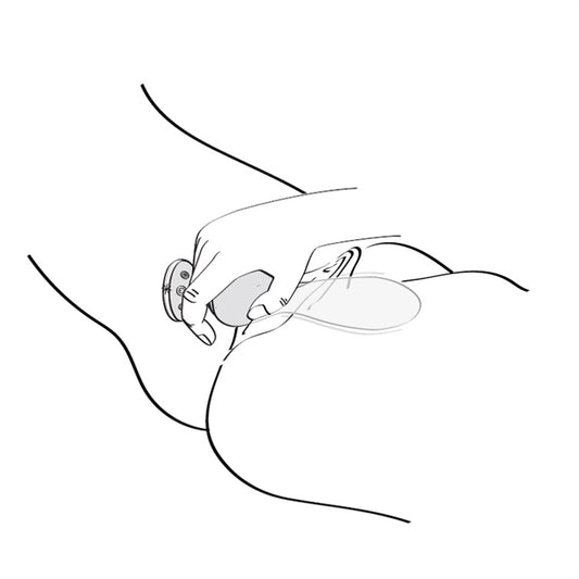 SANYA - Intimate massager - Raspberry