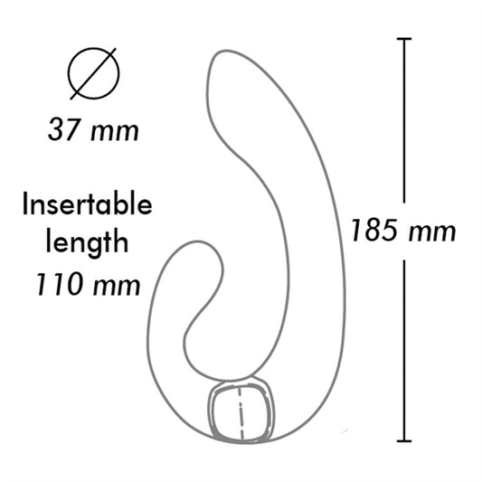 MIYO - Intimate massager - Raspberry