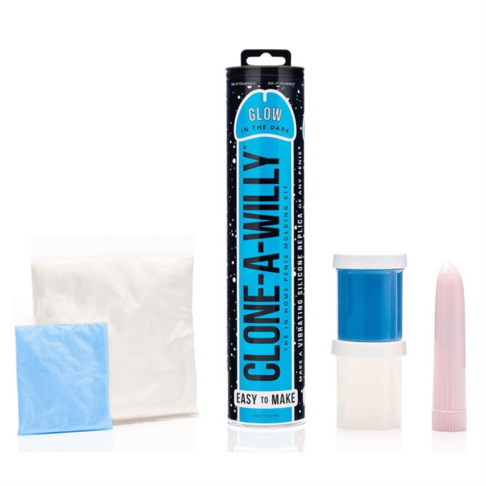 Clone-A-Willy Green Glow in the Dark - Silicone