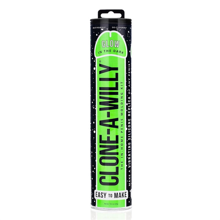 Clone-A-Willy Green Glow in the Dark - Silicone