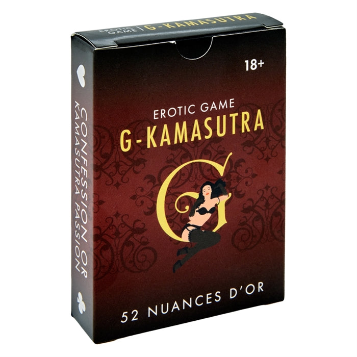 52 NUANCES D'OR CARTE FRENCH ONLY 