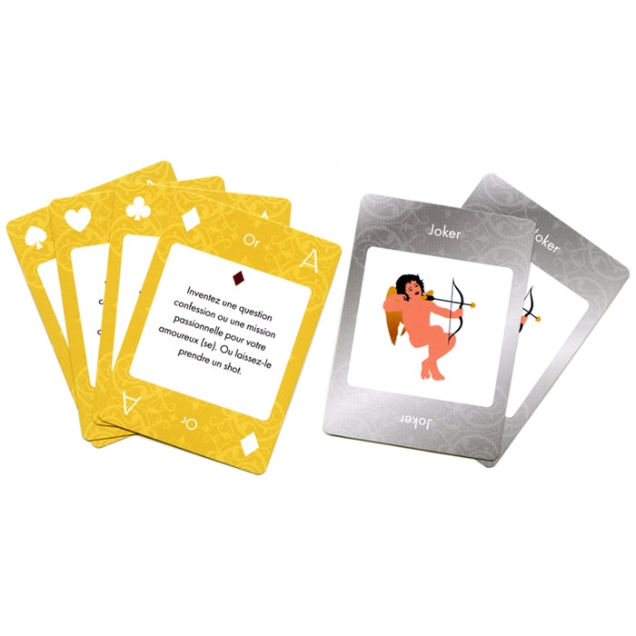 52 NUANCES D'OR CARTE FRENCH ONLY 