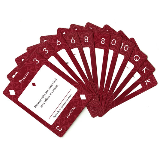 52 NUANCES D'OR CARTE FRENCH ONLY 