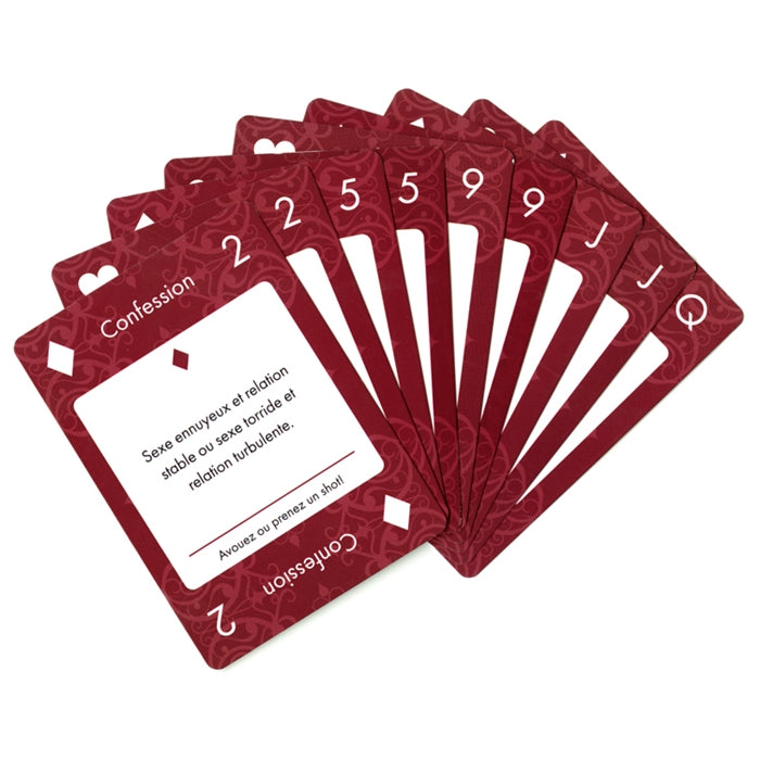 52 NUANCES D'OR CARTE FRENCH ONLY 