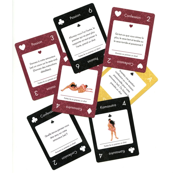 52 NUANCES D'OR CARTE FRENCH ONLY 