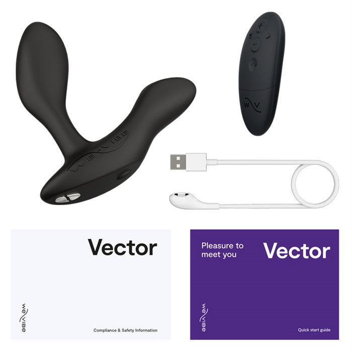 We-Vibe Vector+ Black Charcoal