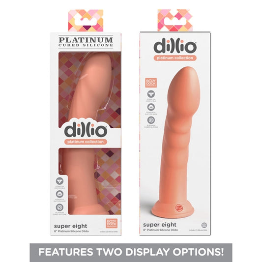 Dillio Platinum Super Eight 8" - Peach