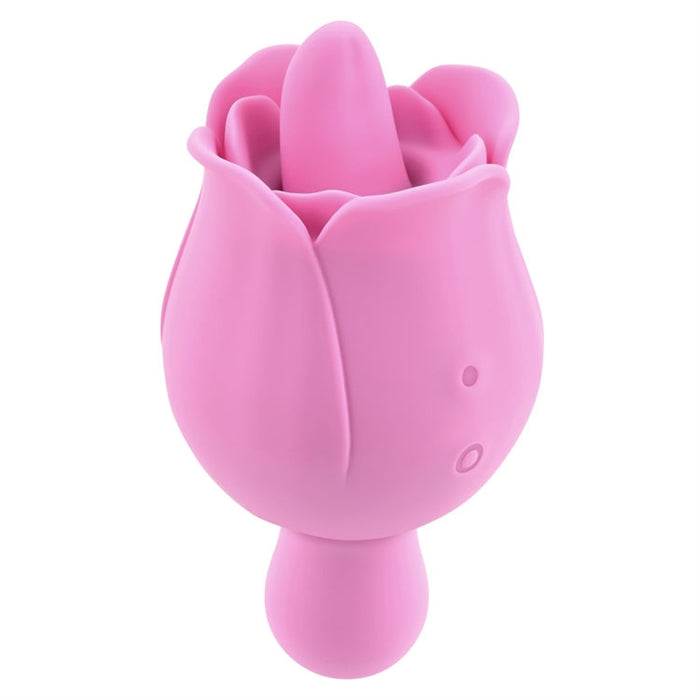 Eve's Ravishing Clit Licking Rose - Silicone