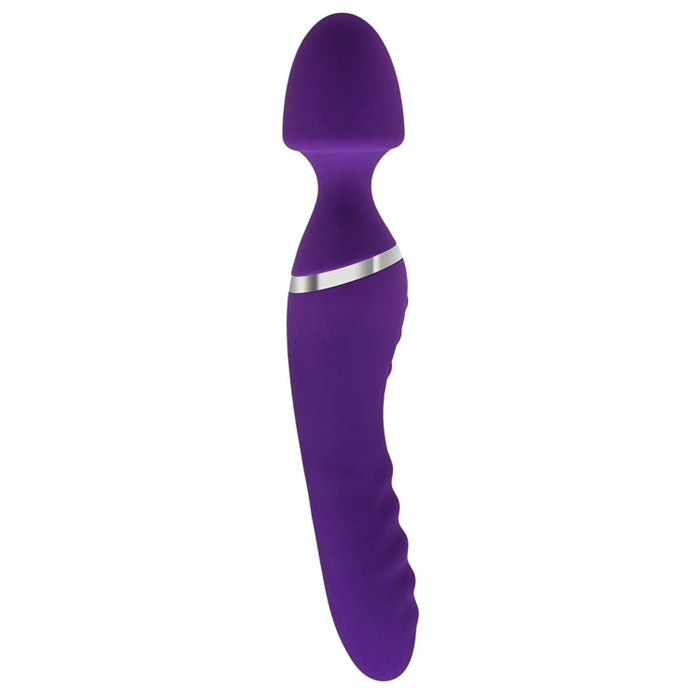 The Dual End Twirling Wand - Silicone purple