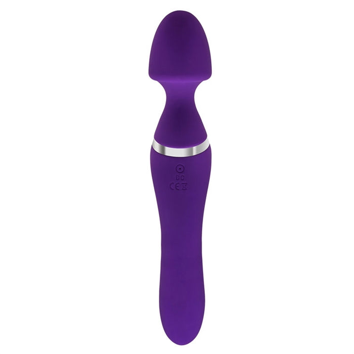 The Dual End Twirling Wand - Silicone purple