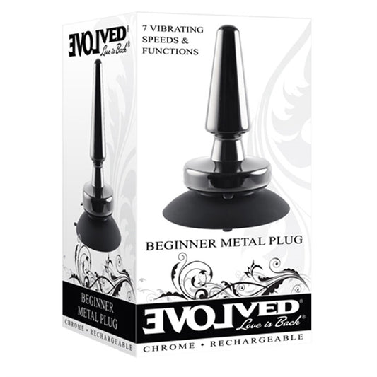 Beginner Metal Plug - Metal Black