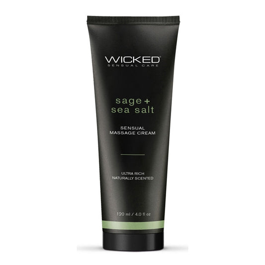 Wicked Sage+Sea Salt Massage Cream 120 ml