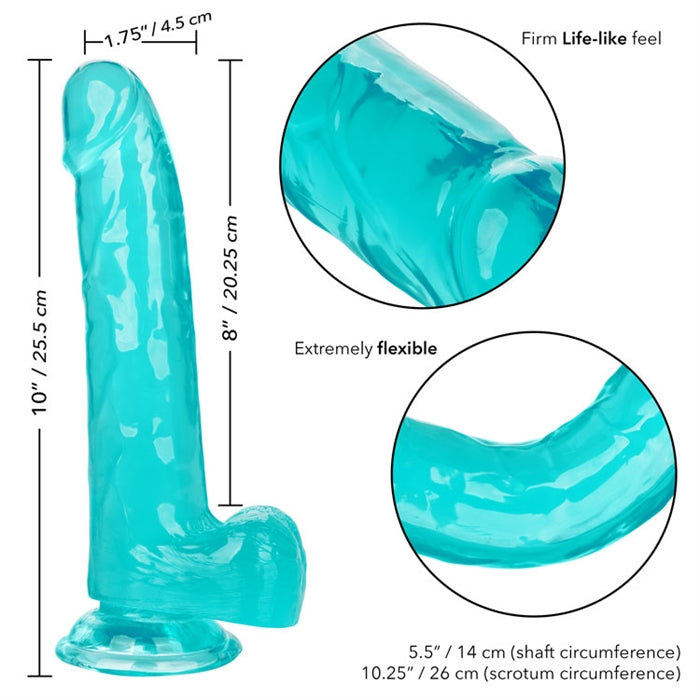 Size Queen 8" / 20.25 cm - Blue