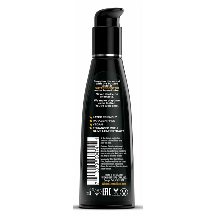 WICKED AQUA BUTTERSCOTCH 4ON 120ML