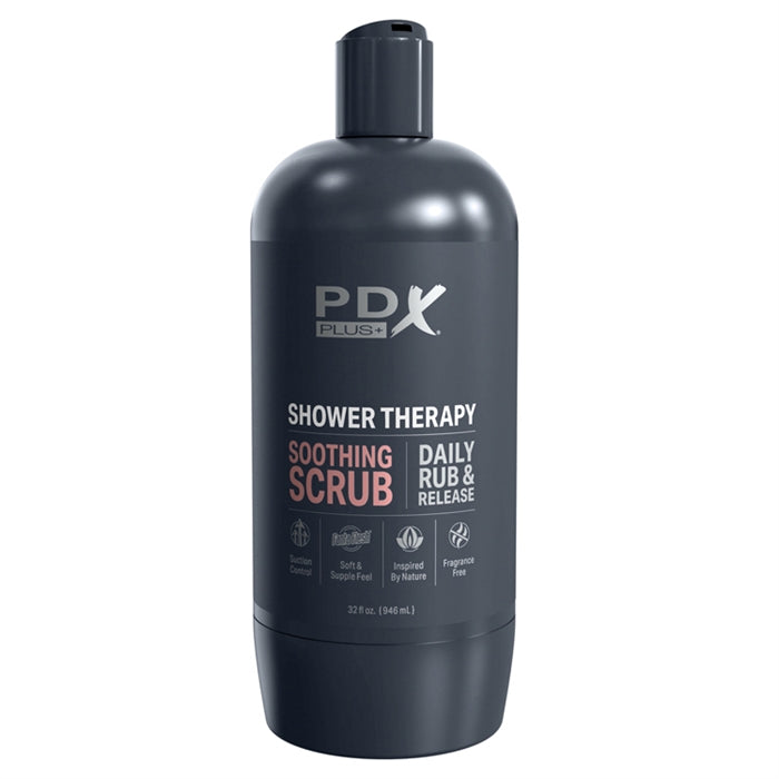 PDX Plus Shower TherapySoothing Scrub - Tan