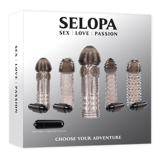 Choose Your Adventure - Penis Sleeve Kit - Smoke