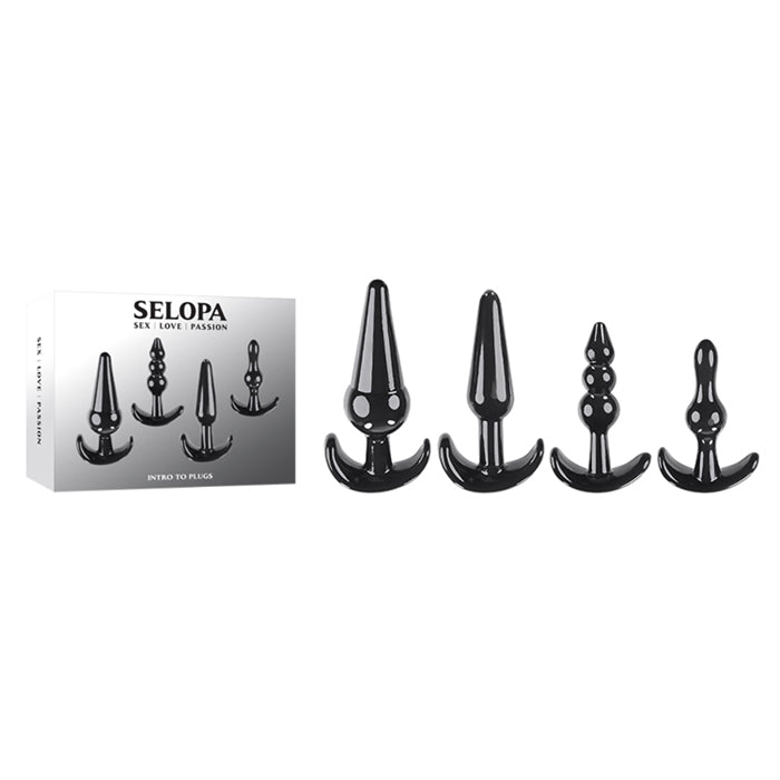 Intro To Plugs - Butt Plugs - Black