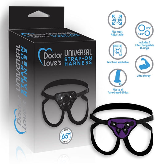 DL - Universal Strap-on Harness - Purple