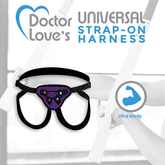 DL - Universal Strap-on Harness - Purple