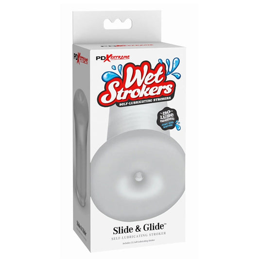 PDX ExtremeWet Strokers - Slide & Glide - Frosted