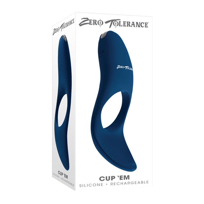 Cup 'Em - Silicone Rechargeable - Blue