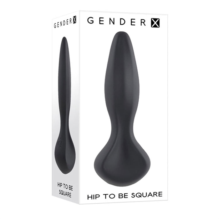 Hip To Be Square - Silicone Rechargeable - Black