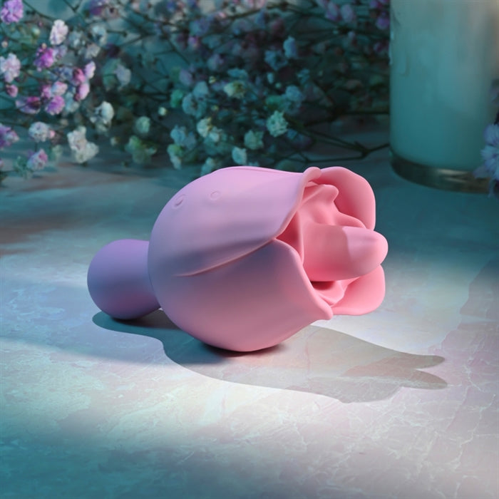 Eve's Ravishing Clit Licking Rose - Silicone