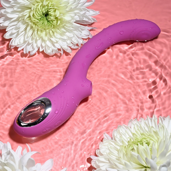 Strike A Pose - Silicone Rechargeable - Burgandy