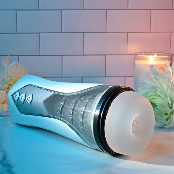 Stroking Buddy - Stroker Rechargeable - White