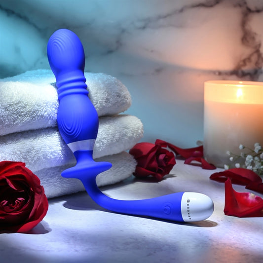 Play Ball - Silicone Rechargeable - Blue