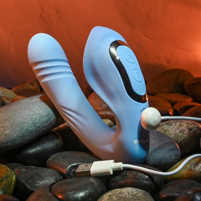 Tap & Thrust - Silicone Rechargeable