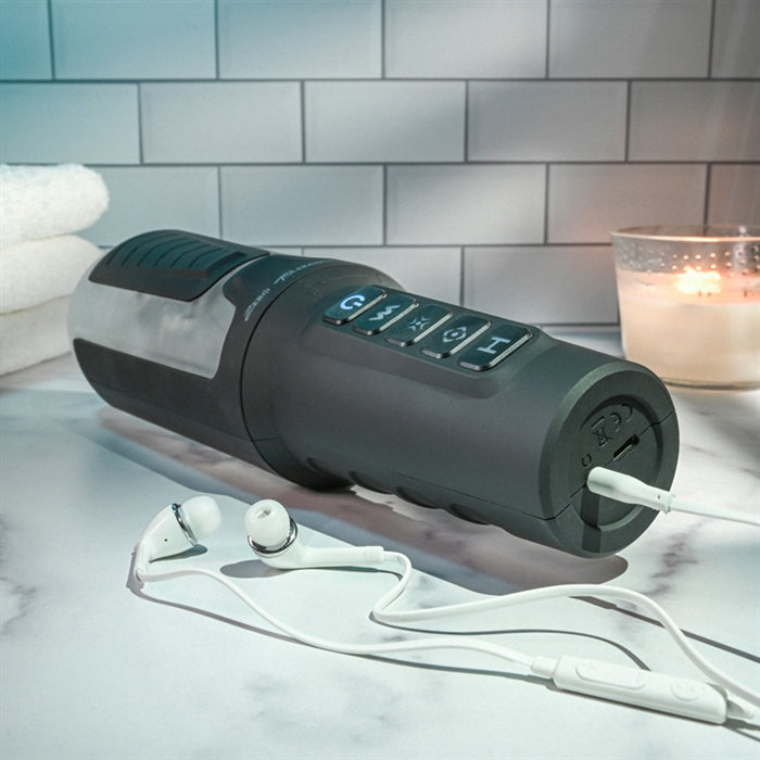Squeeze Play with Riley Reid Rechargeable Stroker