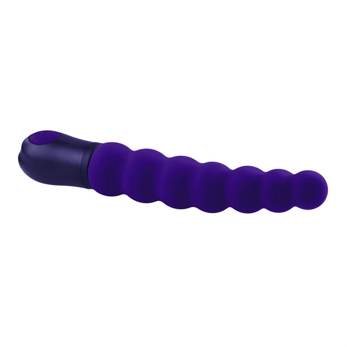 Beaded Beauty - Silicone Rechargeable - Purple