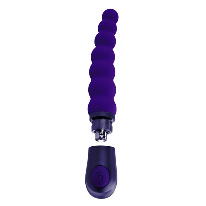 Beaded Beauty - Silicone Rechargeable - Purple
