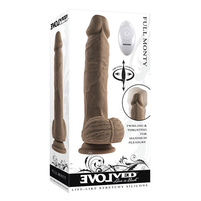 Full Monty - Dark - Silicone Rechargeable